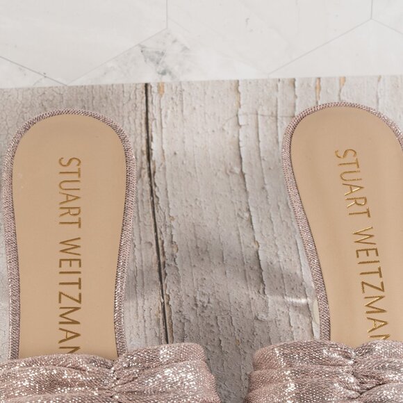 Stuart Weitzman Ruche 75 Slide Heels for Women Slip-on Style Comfortable Size 8B - Picture 11 of 16